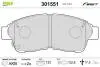 301551 Колодки гальмівні TOYOTA P. CARINA/COROLLA 92-97 VALEO підбір по vin на Brocar