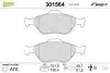 301564 Гальмівні колодки дискові FORD/MAZDA Fiesta/Fusion/Ka/Puma/Street/121/2 &quot;1,25-1,8 &quot;F &quot;95-12 VALEO підбір по vin на Brocar