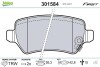 301584 Колодки тормозные (задние) Opel Astra G 98-09/Meriva A/B 03-17/Zafira A 01-05/Kia Venga/Cee'd 10- VALEO підбір по vin на Brocar