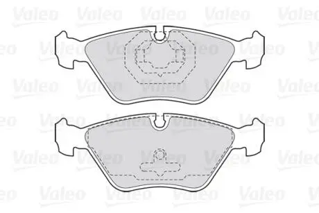 301616 Колодки гальмівні VOLVO P. C70/S70/V70 97-05 VALEO підбір по vin на Brocar