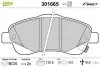 301665 Тормозные колодки дисковые TOYOTA Avensis/Corolla &quot;1,6-2,4 &quot;F &quot;03-09 VALEO підбір по vin на Brocar