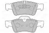 301802 Гальмівні колодки дискові MERCEDES GL-Class/M-Class/R-Class &quot;3,0-6,2 &quot;R &quot;05&gt;&gt; VALEO підбір по vin на Brocar