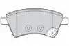 301804 Тормозные колодки дисковые FIAT/SUZUKI Sedici/SX4 &quot;1,6-2,0 &quot;F &quot;06&gt;&gt; VALEO підбір по vin на Brocar