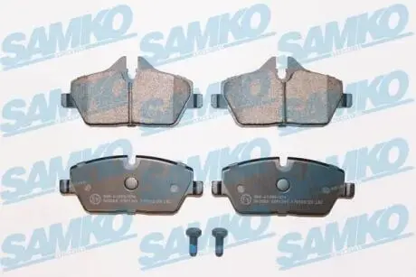 5SP1241 Комплект гальмівних колодок, дискове гальмо SAMKO підбір по vin на Brocar