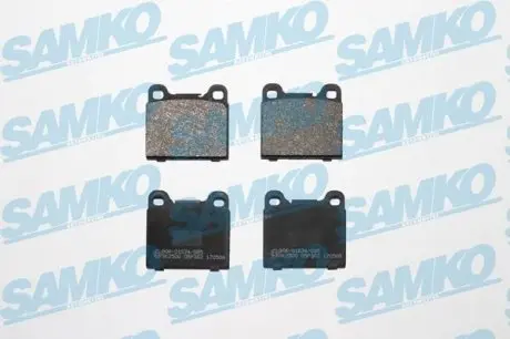 5SP362 Комплект гальмівних колодок, дискове гальмо SAMKO підбір по vin на Brocar