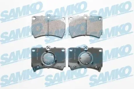 5SP587 Комплект тормозных колодок, дисковый тормоз SAMKO подбор по vin на Brocar