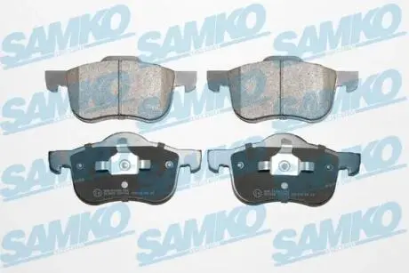 5SP704 Колодки переднии Volvo S60 / S80 / V70 2.0 / 2.3 / 2.8 / 3.0 SAMKO подбор по vin на Brocar