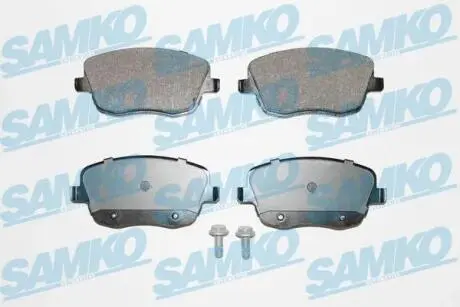 5SP817 Комплект гальмівних колодок, дискове гальмо SAMKO підбір по vin на Brocar