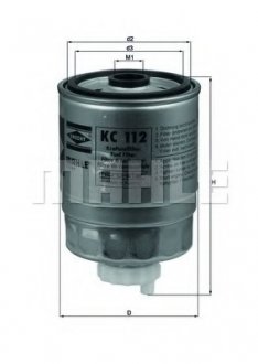 KC112 Топливный фильтр MAHLE / KNECHT подбор по vin на Brocar