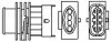 OSM017 Лямбда-зонд OPEL 4 przewody, 525mm, 9 Ohm, 6W-7W, PLANARNA MAGNETI MARELLI підбір по vin на Brocar
