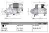 DSN1215 Стартер DSN1215 DENSO DENSO підбір по vin на Brocar