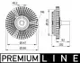 Муфта, вентилятор радіатора CFC 29 000S