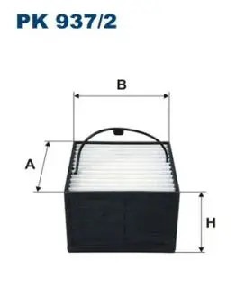 PK9372 Фильтр топливный FILTRON підбір по vin на Brocar