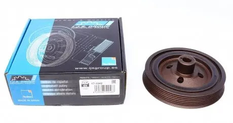 171042 Шків колінвалу Ford Connect 1.8D 02- (6PK) IJS GROUP підбір по vin на Brocar