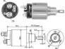 AME0435 Втягивающее реле стартера VW OPEL SEAT SKODA [940113050435] MAGNETI MARELLI підбір по vin на Brocar