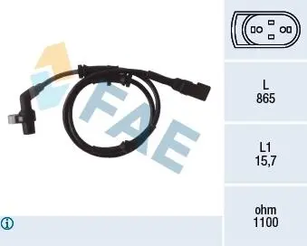 78040 Датчик ABS Ford FAE підбір по vin на Brocar