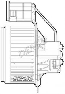 DEA23020 Вентилятор DENSO подбор по vin на Brocar