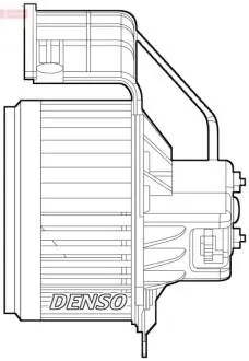 DEA23020 Вентилятор DENSO підбір по vin на Brocar