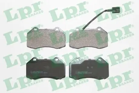 05P1670 Гальмівні колодки, дискове гальмо (набір) LPR підбір по vin на Brocar