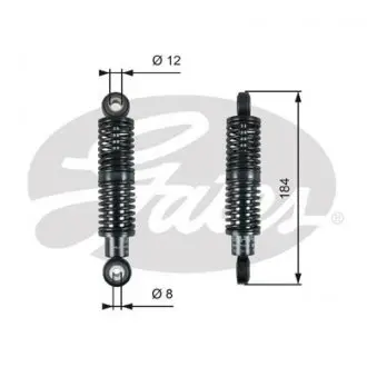 T39265 Натягувач Gates GATES підбір по vin на Brocar