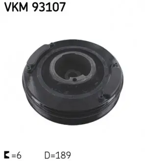 VKM93107 Шків коленвала SKF підбір по vin на Brocar