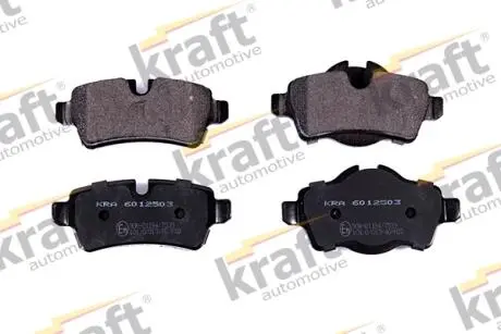 6012503 Комплект гальмівних колодок, дискове гальмо KRAFT підбір по vin на Brocar