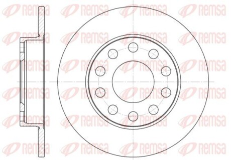 675300 Диск гальмівний REMSA підбір по vin на Brocar