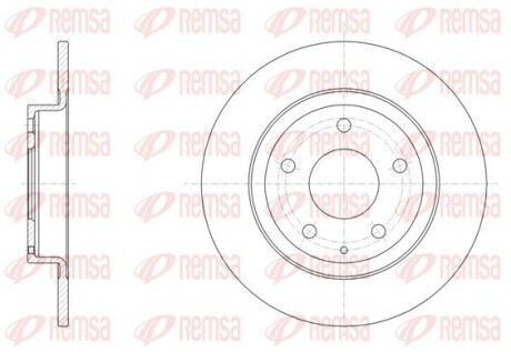 6151900 Тормозной диск REMSA REMSA подбор по vin на Brocar