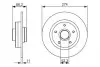 0986479682 Диск тормозной (задний) Renault Scenic III 09- (274х11) (+ABS) (с подшипником) BOSCH підбір по vin на Brocar