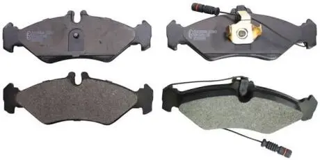 B110469 Комплект тормозных колодок, дисковый тормоз DENCKERMANN подбор по vin на Brocar