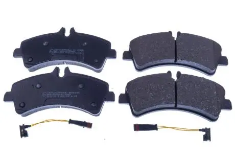 B110935 Тормозные колодки задние (20.8mm) MB208D-314 Sprinter 906 CDI 5T 06- DENCKERMANN подбор по vin на Brocar