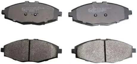 B110141 Комплект тормозных колодок, дисковый тормоз DENCKERMANN подбор по vin на Brocar