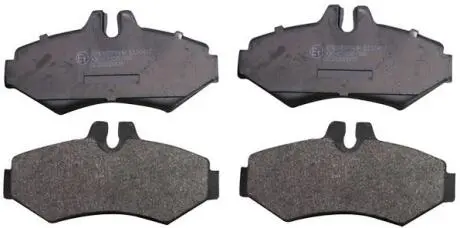 B110457 Гальмівні колодки, дискове гальмо (набір) DENCKERMANN підбір по vin на Brocar