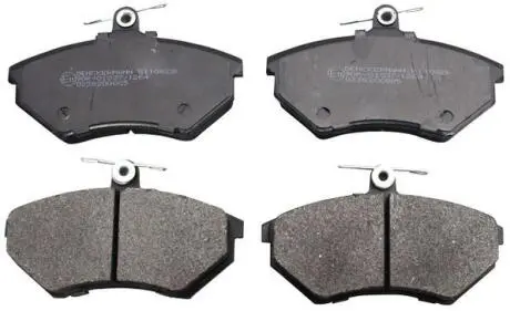 B110828 Комплект тормозных колодок, дисковый тормоз DENCKERMANN подбор по vin на Brocar