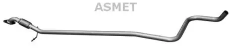 07178 Труба выхлопного газа ASMET подбор по vin на Brocar