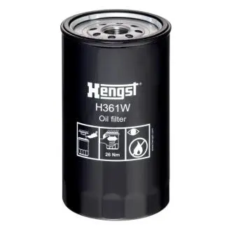 H361W Фильтр масла HENGST FILTER подбор по vin на Brocar