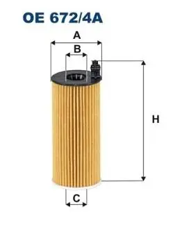 OE6724A FILTR OLEJU BMW FILTRON підбір по vin на Brocar