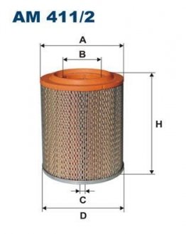 AM4112 Фільтр повітря FILTRON підбір по vin на Brocar