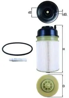 KX406D Фільтр палива MAHLE / KNECHT підбір по vin на Brocar