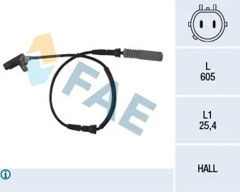 78042 Датчик ABS Bmw FAE підбір по vin на Brocar