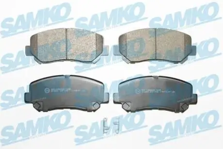 5SP1748 Комплект гальмівних колодок, дискове гальмо SAMKO підбір по vin на Brocar