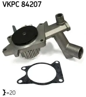 VKPC84207 Водяна помпа SKF підбір по vin на Brocar
