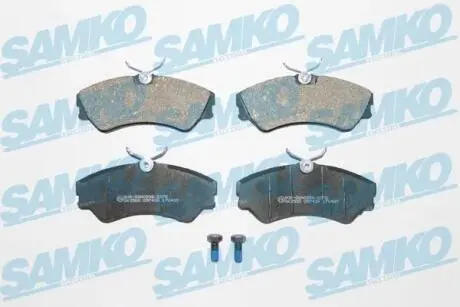 5SP439 Колодки гальмівні передні VW T4 90-95 R14 SAMKO підбір по vin на Brocar