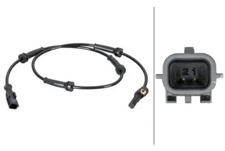 6PU012806631 Датчик ABS HELLA підбір по vin на Brocar