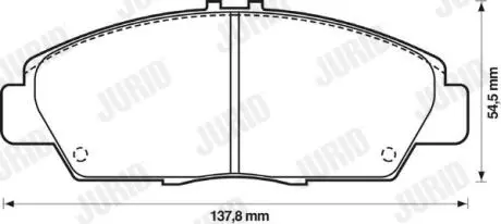 572350J Klocki ham... JURID підбір по vin на Brocar