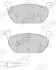 573606J Тормозные колодки передн.Audi A3 13-,Seat Leon,Skoda Octavia III,Golf VII -12 JURID підбір по vin на Brocar