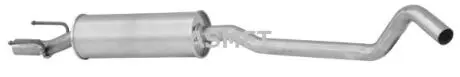 05101 Середній глушник вихлопних газів ASMET підбір по vin на Brocar