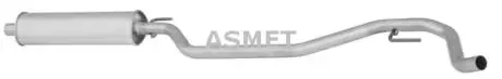 05157 Предглушитель вихлопних газів ASMET підбір по vin на Brocar