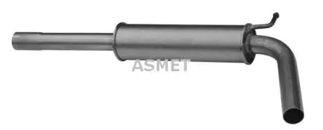 21004 Середній глушник вихлопних газів ASMET підбір по vin на Brocar