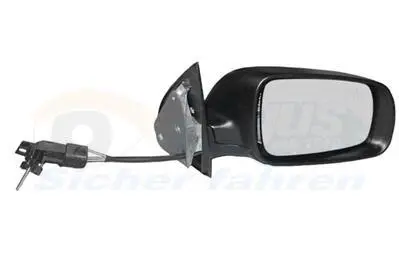 7625804 Наружное зеркало VAN WEZEL підбір по vin на Brocar